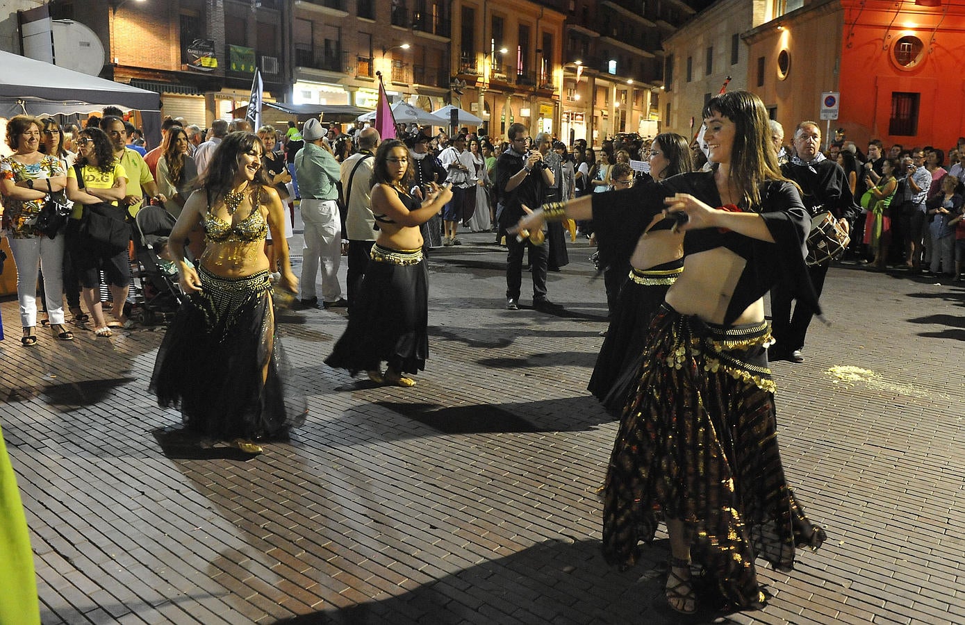 Recreación de la llegada de Padilla, Bravo y Zapata a Medina del Campo