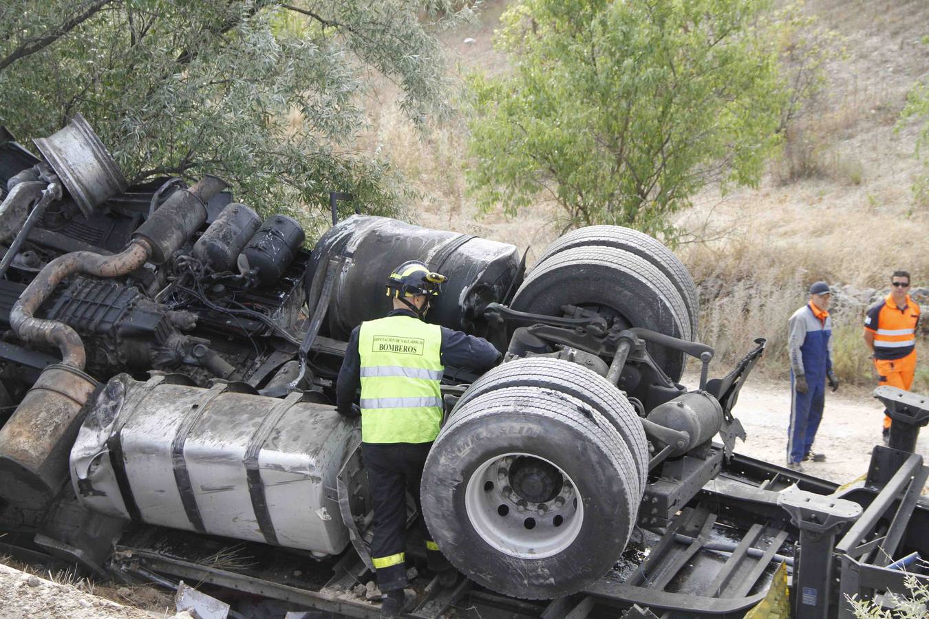 Accidente en la N-122