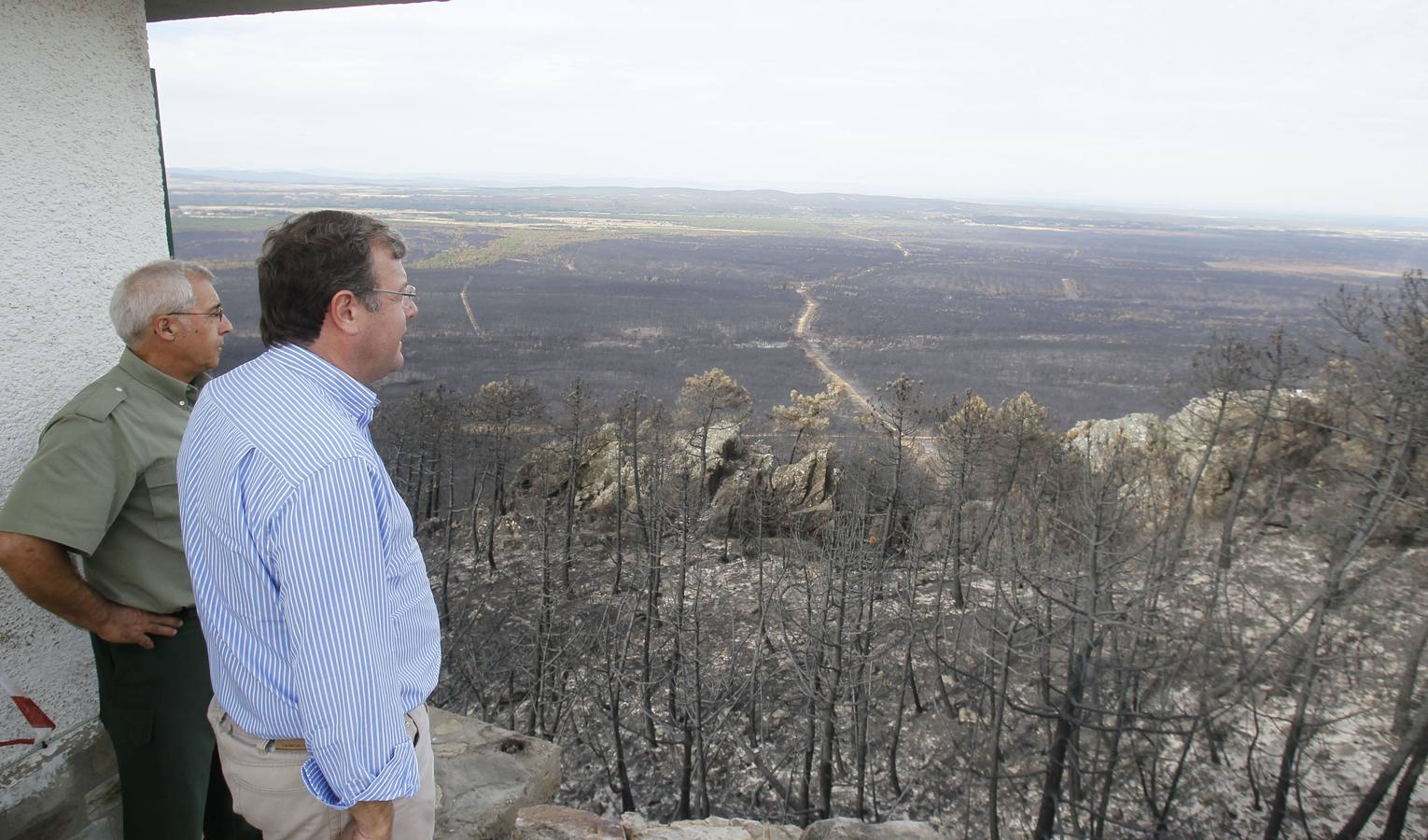 Segundo aniversario del incendio de Castrocontrigo