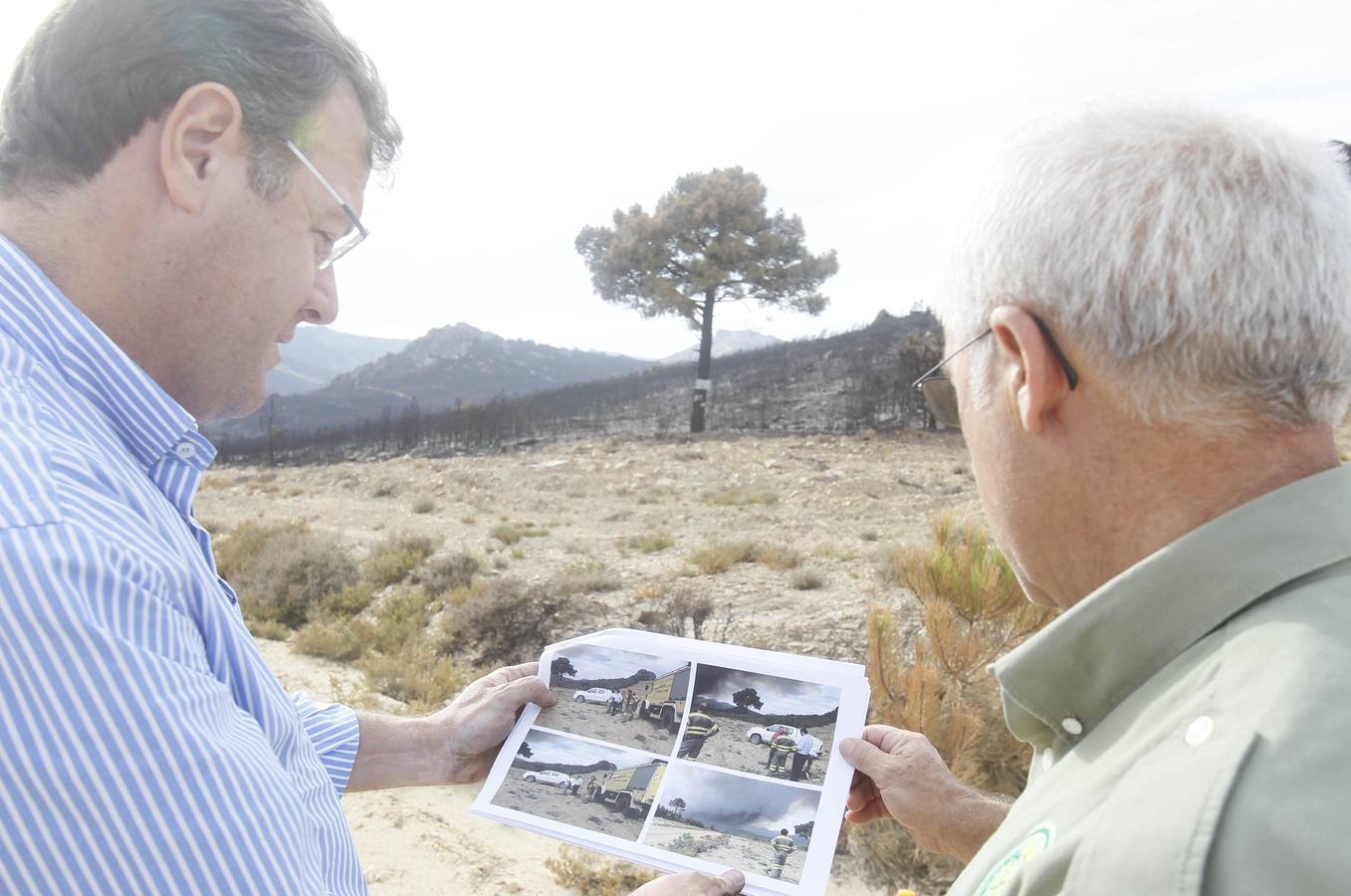 Segundo aniversario del incendio de Castrocontrigo