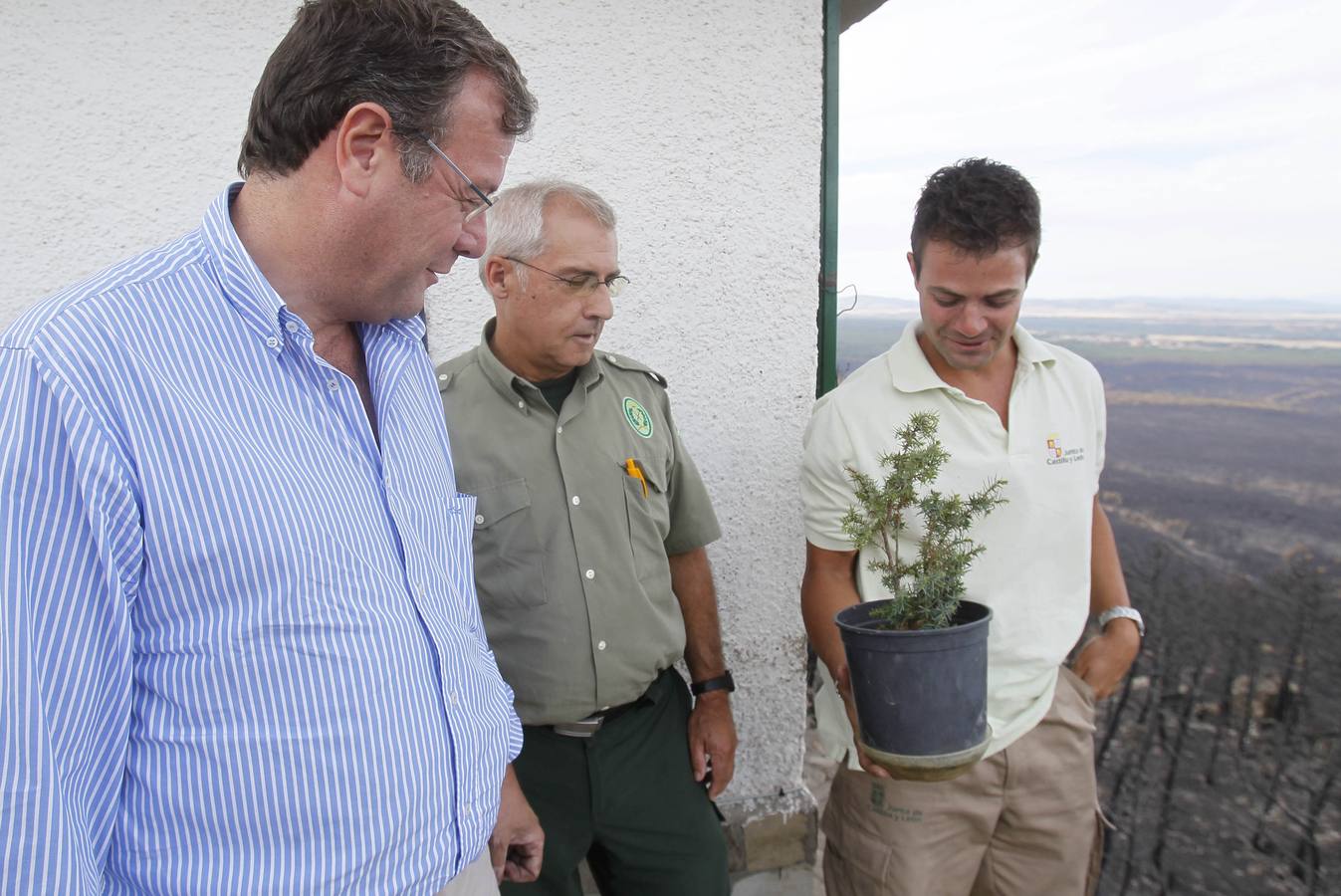 Segundo aniversario del incendio de Castrocontrigo