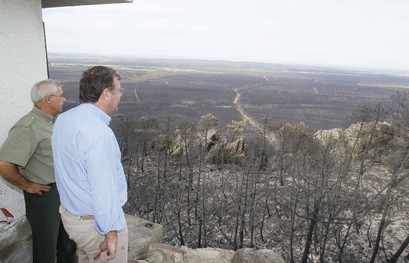 Segundo aniversario del incendio de Castrocontrigo