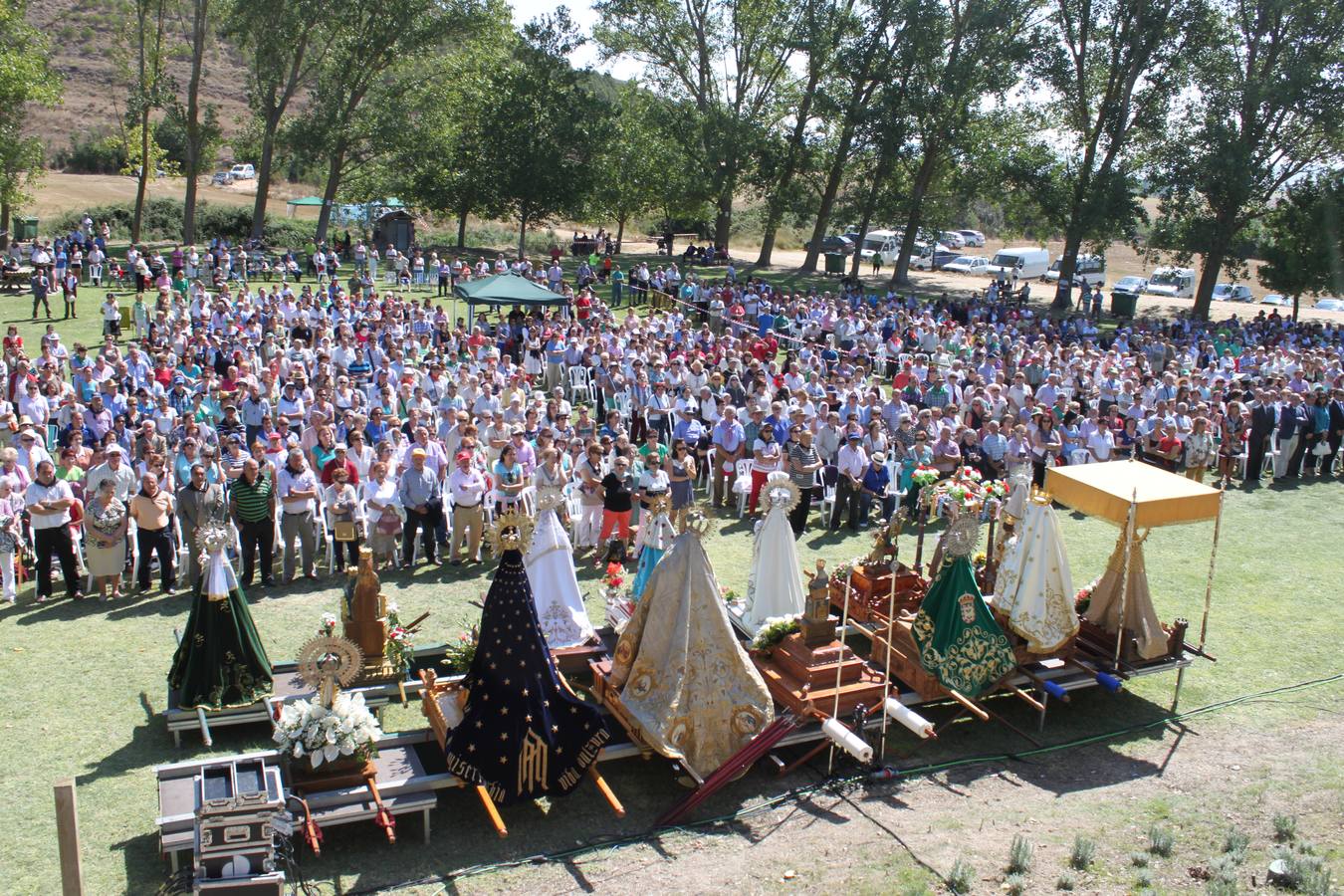 Coronación de la Virgen de Valdesalce en Torquemada