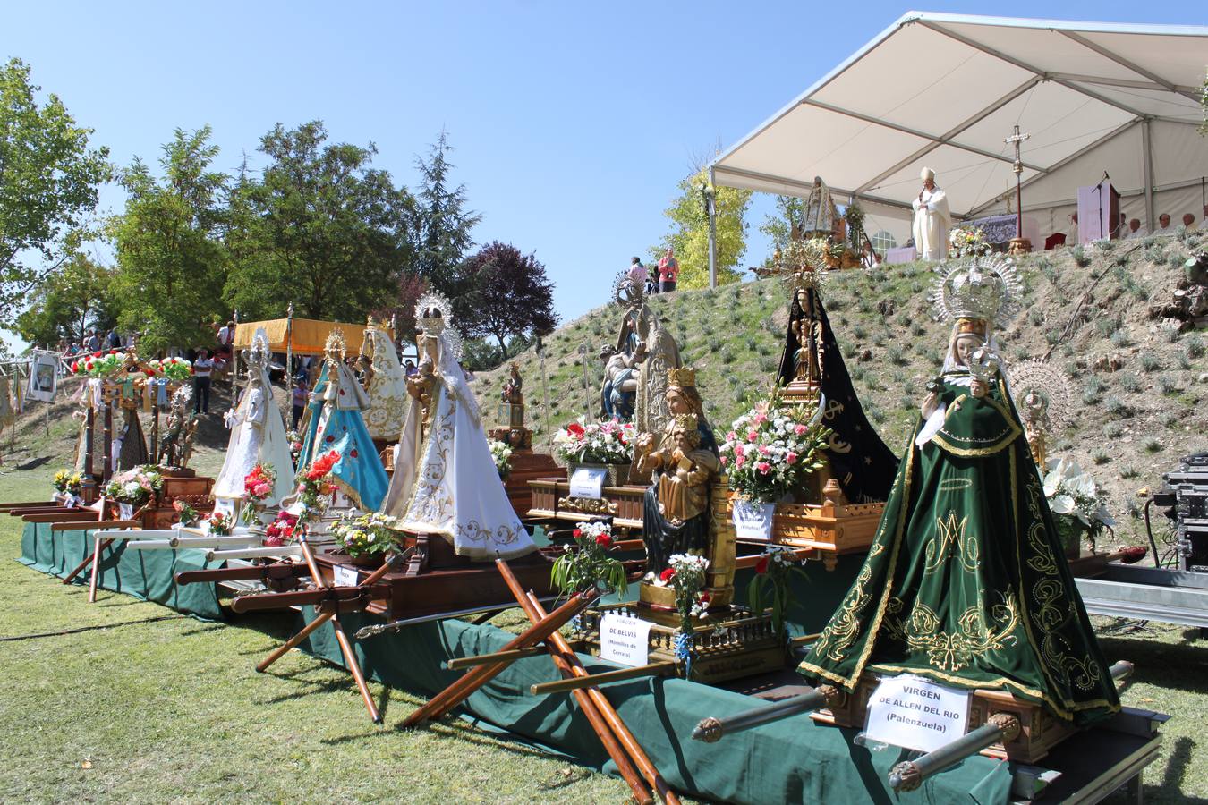 Coronación de la Virgen de Valdesalce en Torquemada