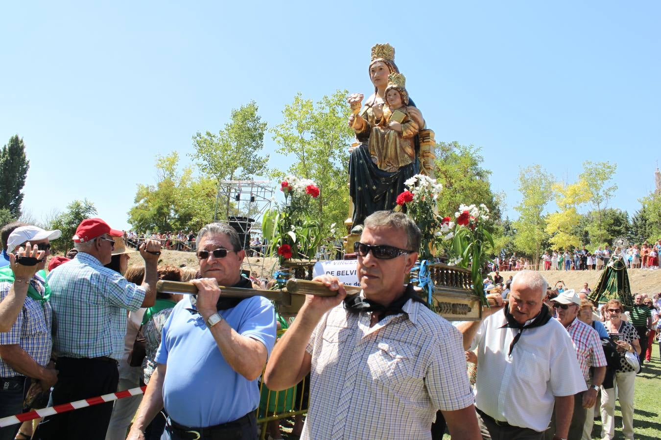 Coronación de la Virgen de Valdesalce en Torquemada