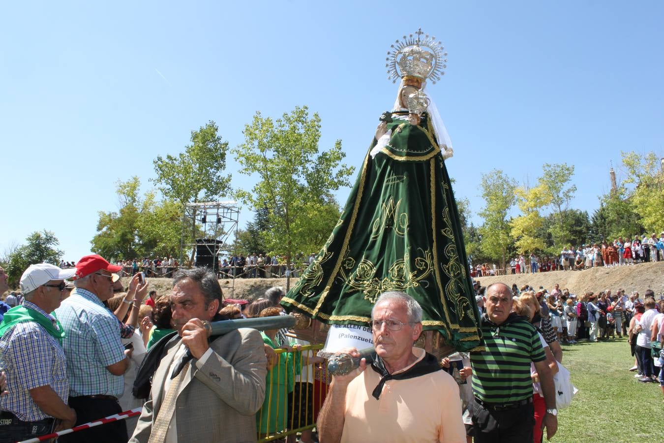 Coronación de la Virgen de Valdesalce en Torquemada