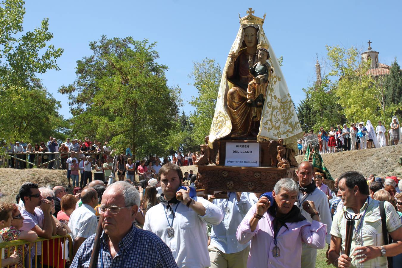 Coronación de la Virgen de Valdesalce en Torquemada