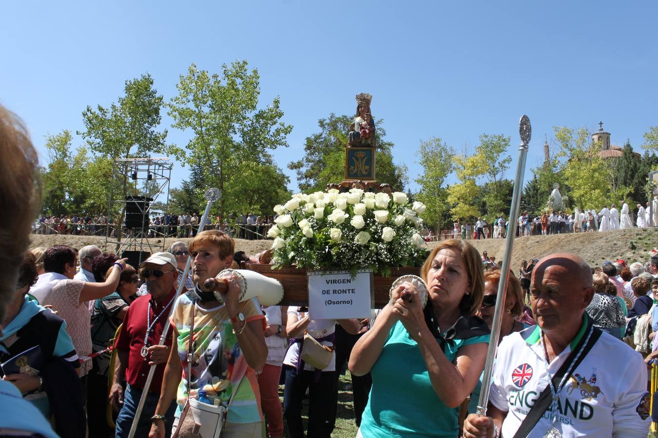 Coronación de la Virgen de Valdesalce en Torquemada