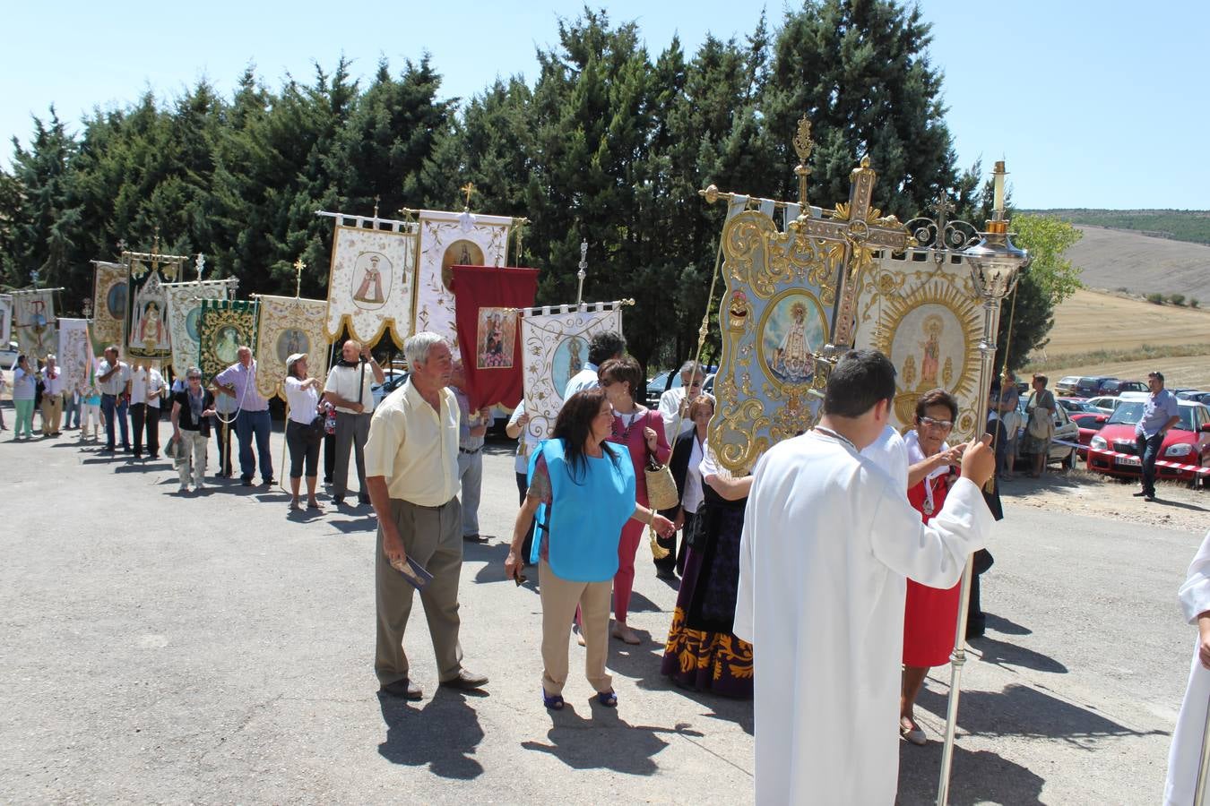 Coronación de la Virgen de Valdesalce en Torquemada