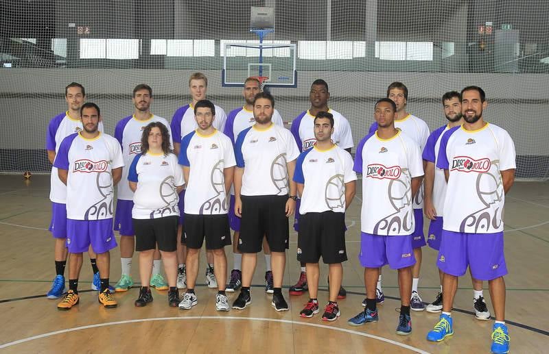 Primer entrenamiento del Baloncesto Palencia de la temporada 2014-2015