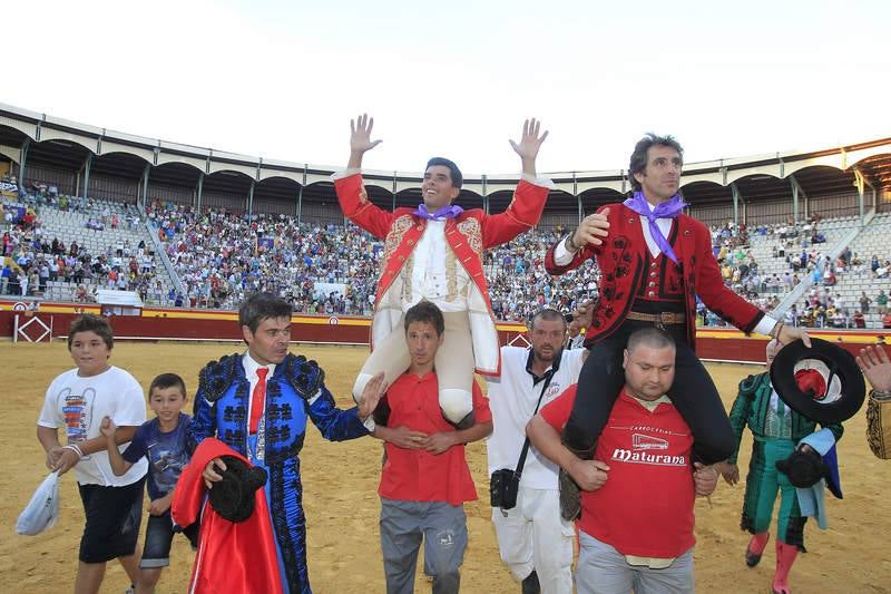 Corrida de rejones en la feria de San Antolín de Palencia