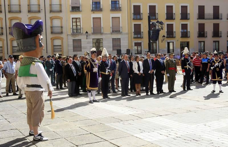 Misa en honor a San Antolín en las fiestas de Palencia