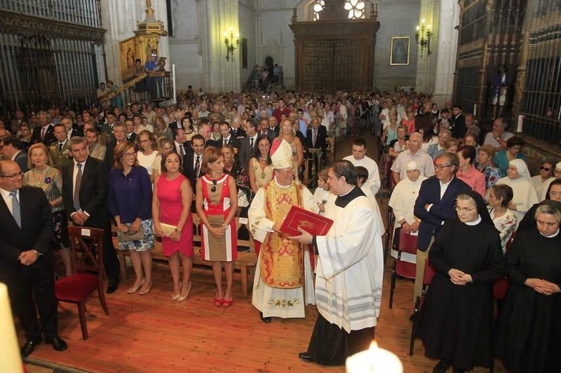 Misa en honor a San Antolín en las fiestas de Palencia