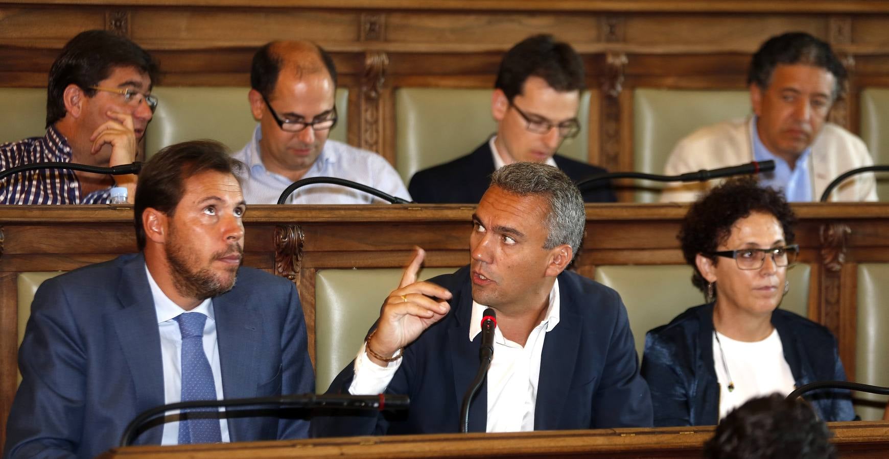 Primer pleno del alcalde de Valladolid tras las polémicas &#039;declaraciones del ascensor&#039;