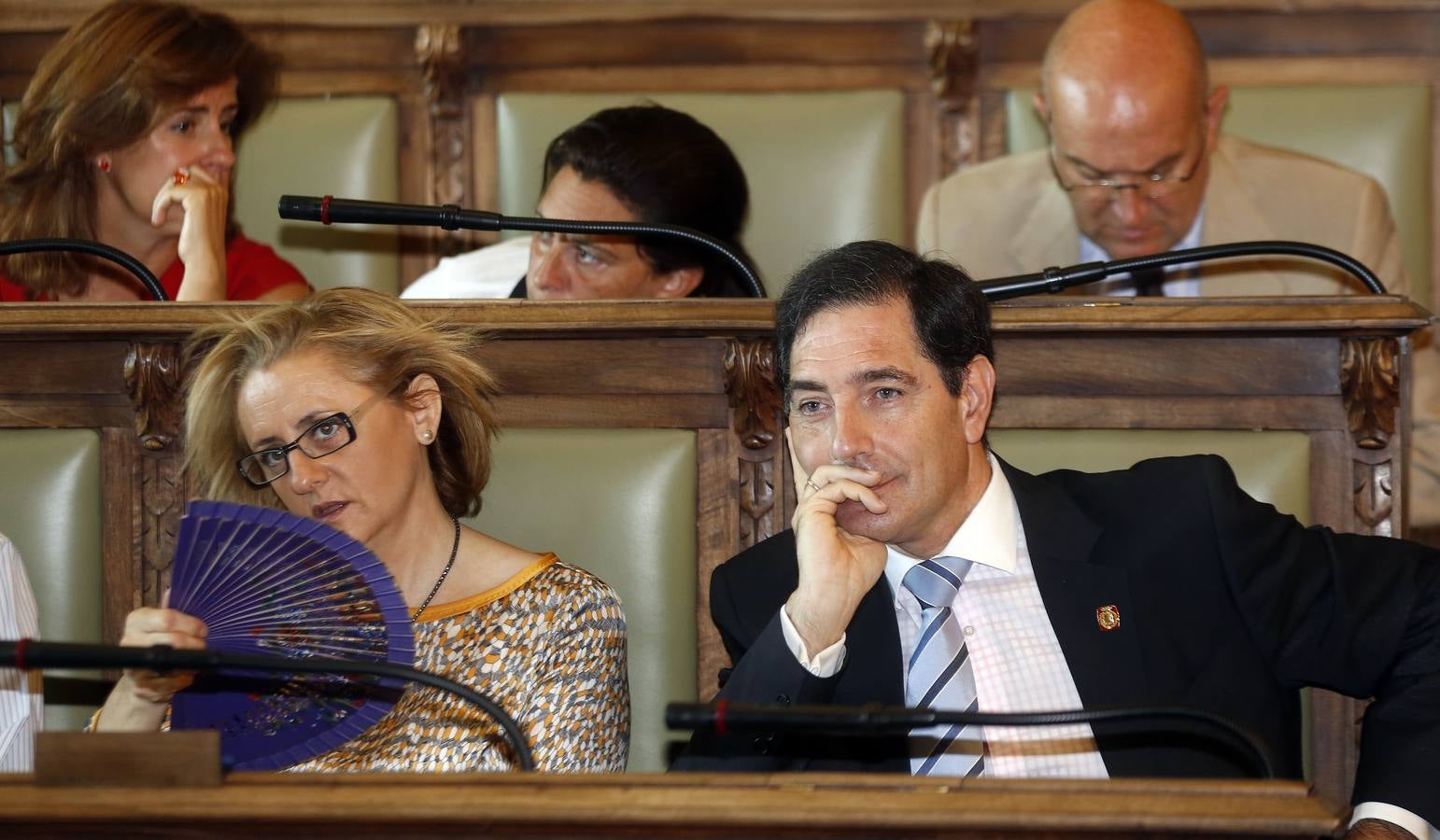 Primer pleno del alcalde de Valladolid tras las polémicas &#039;declaraciones del ascensor&#039;