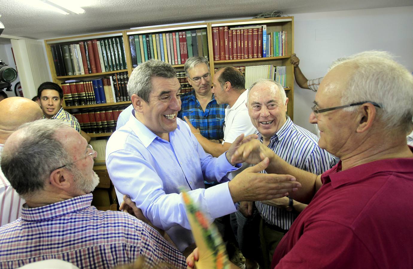 Julio Villarrubia presenta su candidatura a la Secretaría General del PSOE de Castilla y León en Palencia