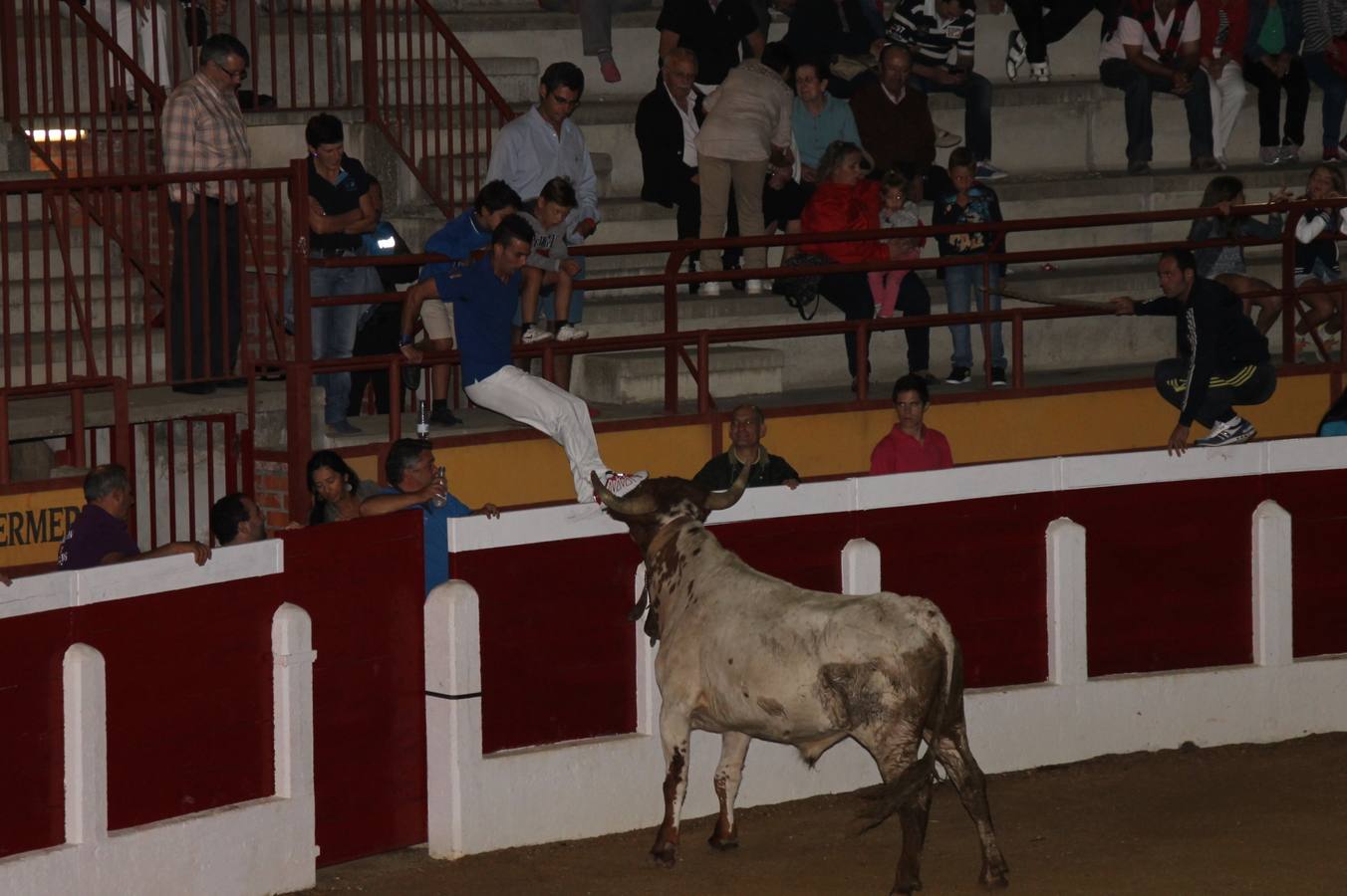 Primer encierro de las fiestas de Simancas. Valladolid