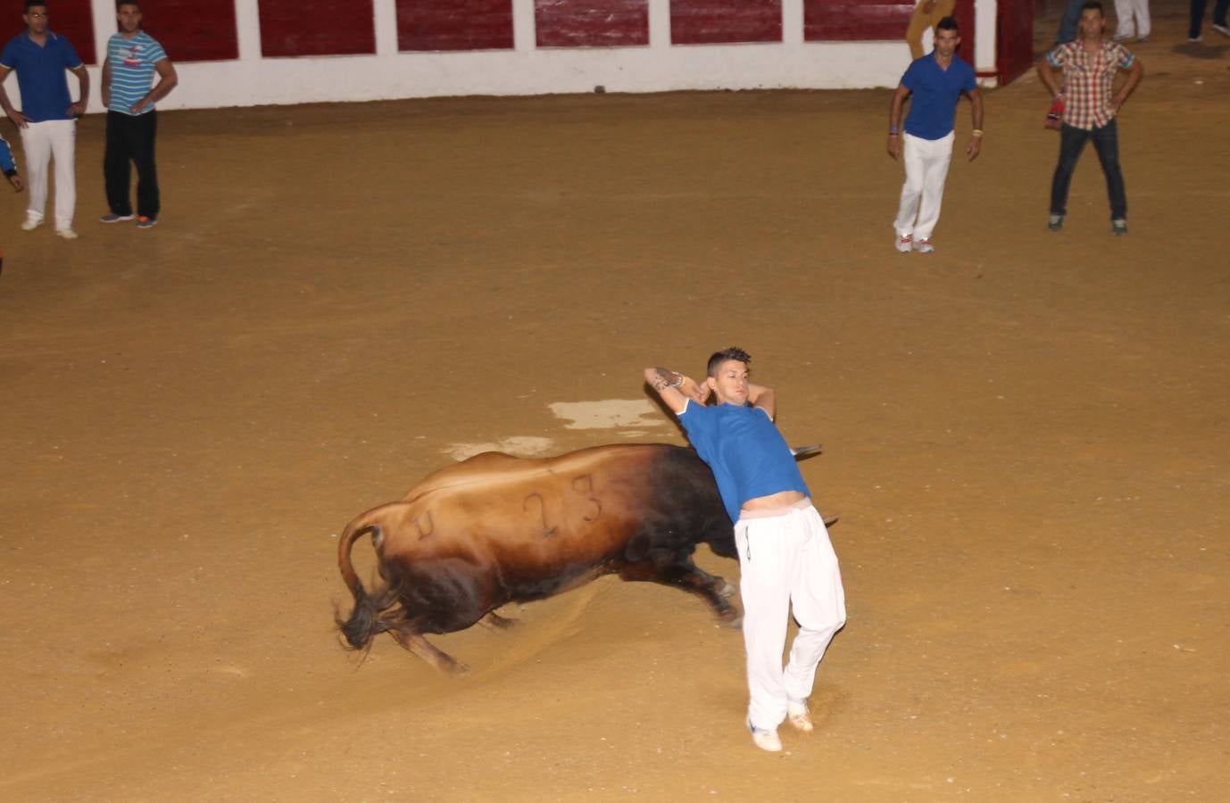 Primer encierro de las fiestas de Simancas. Valladolid