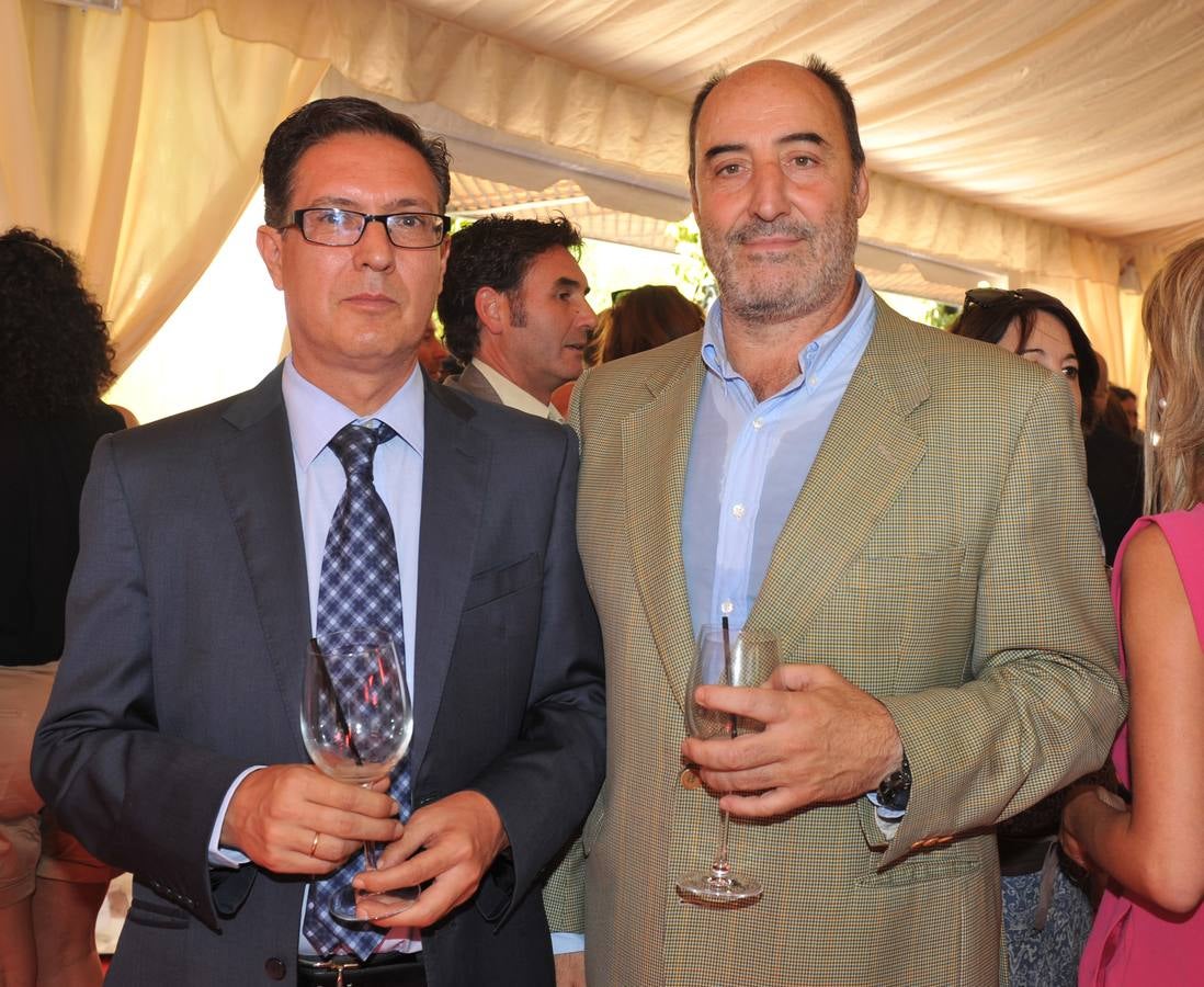 José Miguel Velasco y José Luis Moral ‘Cano’, del Banco Ceiss.