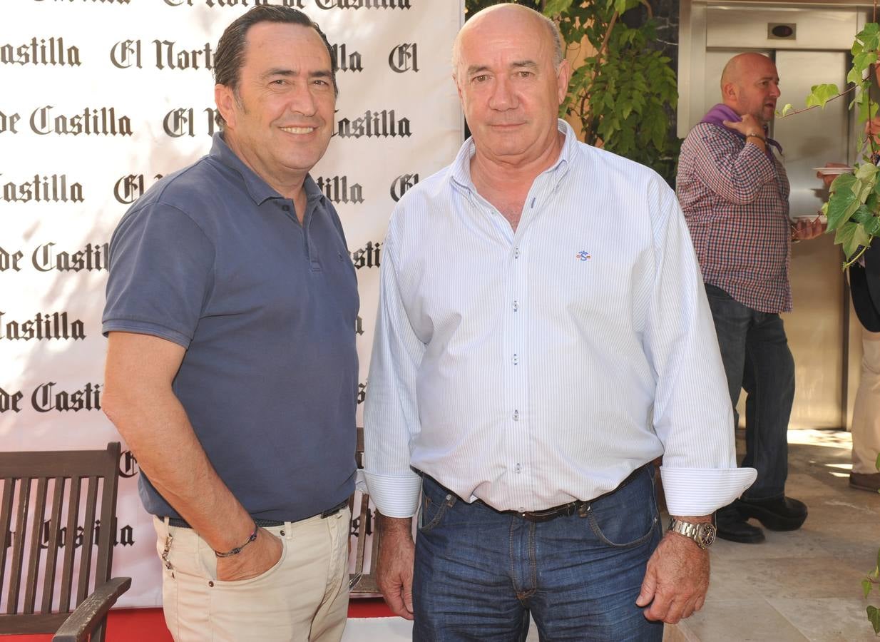 Javier Hernández (Catering Gaonera) y Santiago García (Catering y complementos).