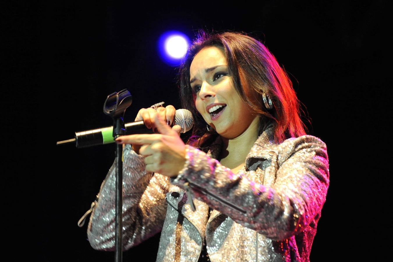 Concierto de Chenoa en la Plaza Mayor de Valladolid