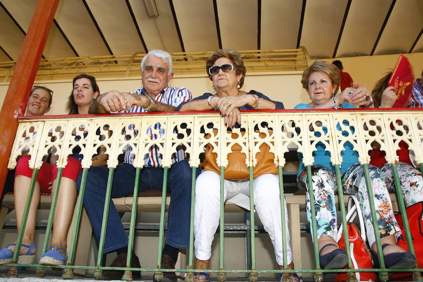 Asistentes a la corrida de toros del martes en la Feria y Fiestas de Valladolid 2014