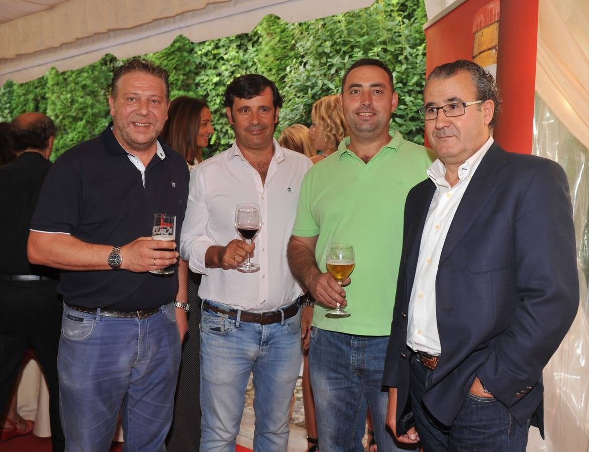 Kichi Cadenas (A ciencia cierta y Guantánamo), Pedro Muñoz (Justo Muñoz), Antonio Jorge (Eurovajilla) y el periodista Luis Barcenilla.