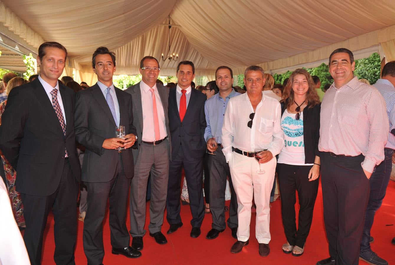 El equipo de Valladolid Wagen y Valladolid Motor. Alberto Bravo, Ángel Santos, Enrique Fernández, Mariano Esteban, Javier Espejo, Juan Izquierdo, Rocío Herrán y Moisés Arias.