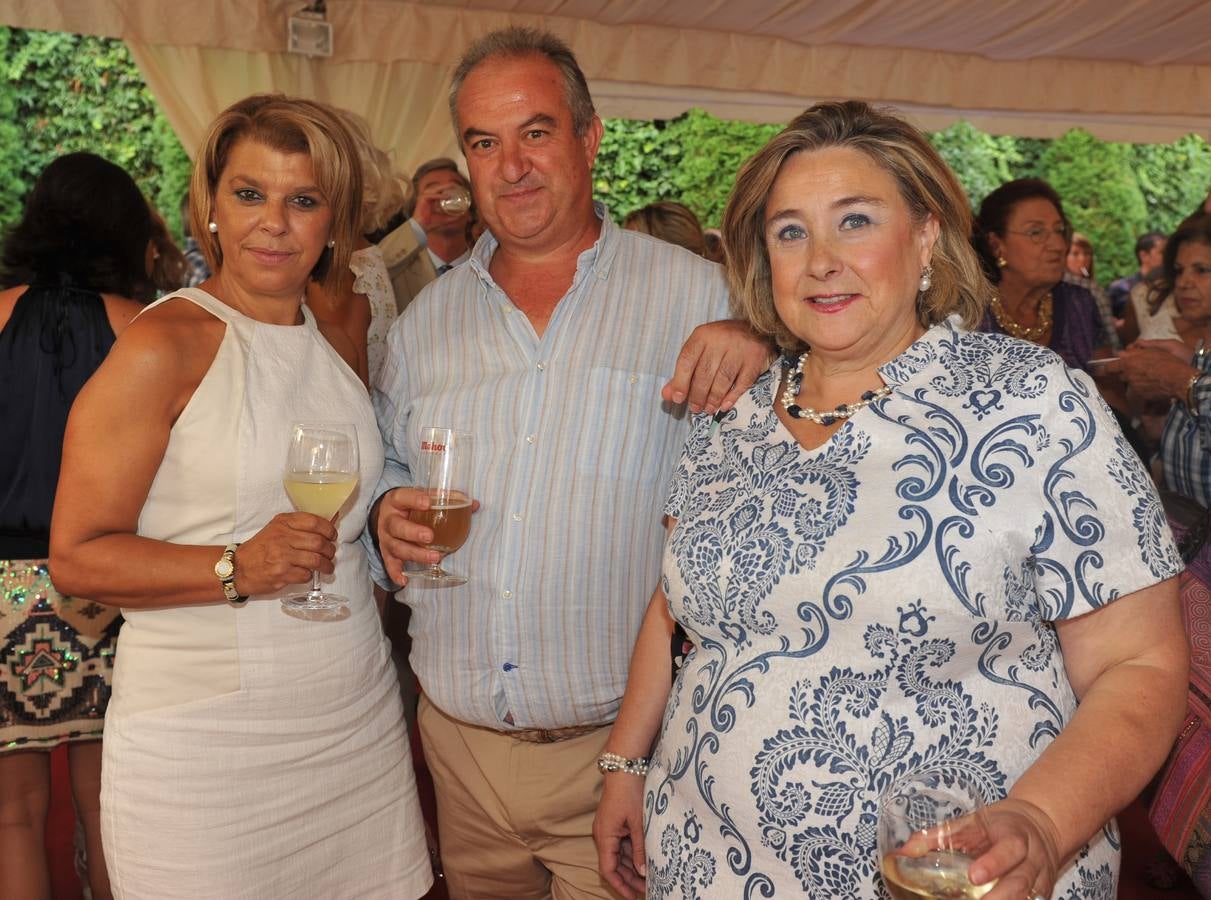 Sela Cuadrado, Valentín Maeso y Maite Gudin.