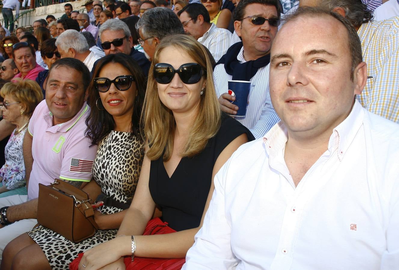 Óscar y Karina Aja, Pilar Quintela y Ramón Terrados, de Frutas Terrados.