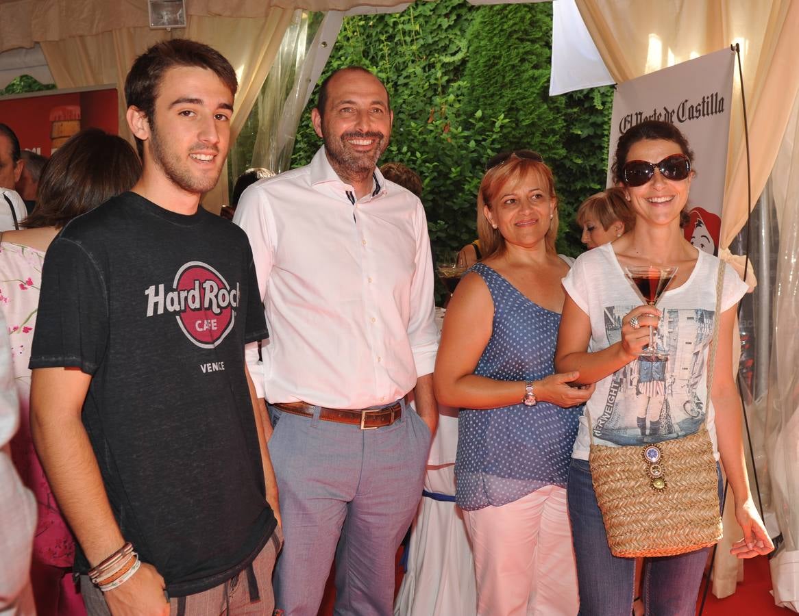 Jaime Marqués, César Castrillo y Susana e Inés Córcoles, de la empresa Castrillo.