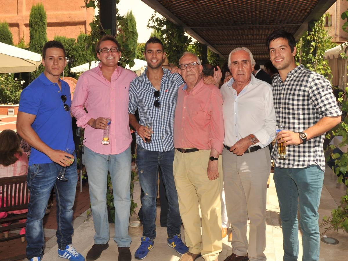Daniel Bravo, Javier Nieva, Julio López, José Luis Lera, Demetrio Rodríguez (Same-Riego) y Carlos Bartolomé.