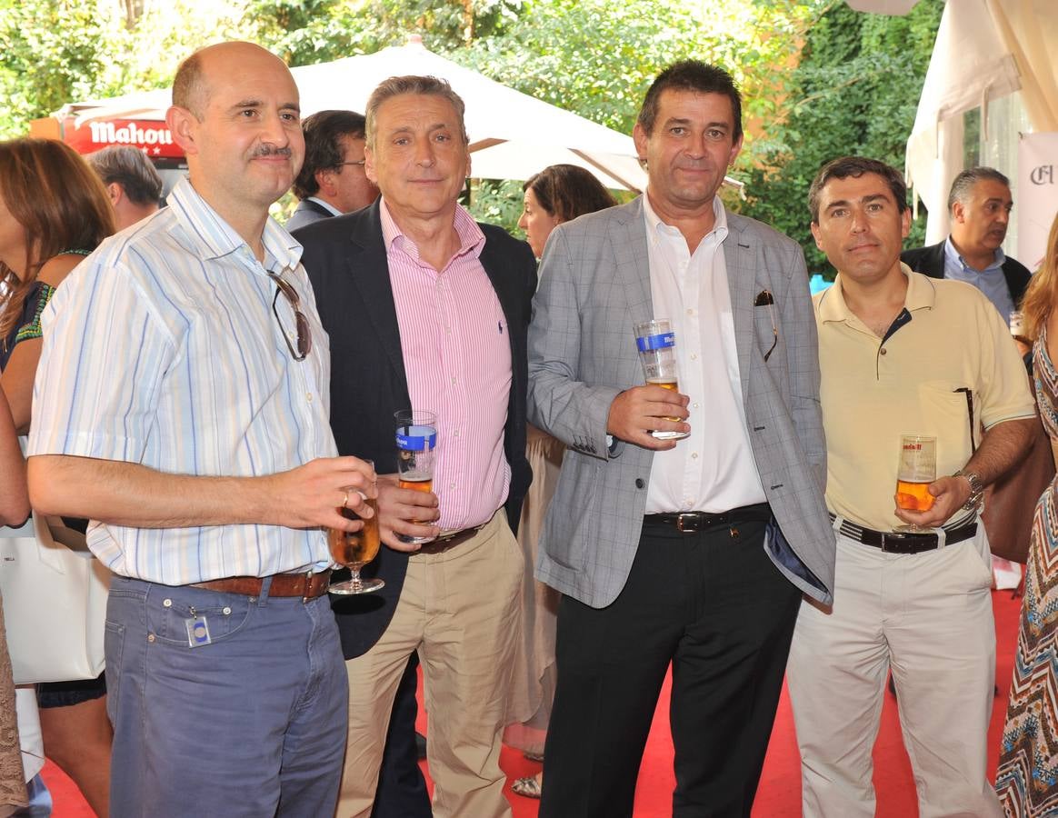 Julián Arroyo (Colegio de Ingenieros Informáticos), Julio Abril y Raúl Sánchez (Altia) y Gabriel Lleras.