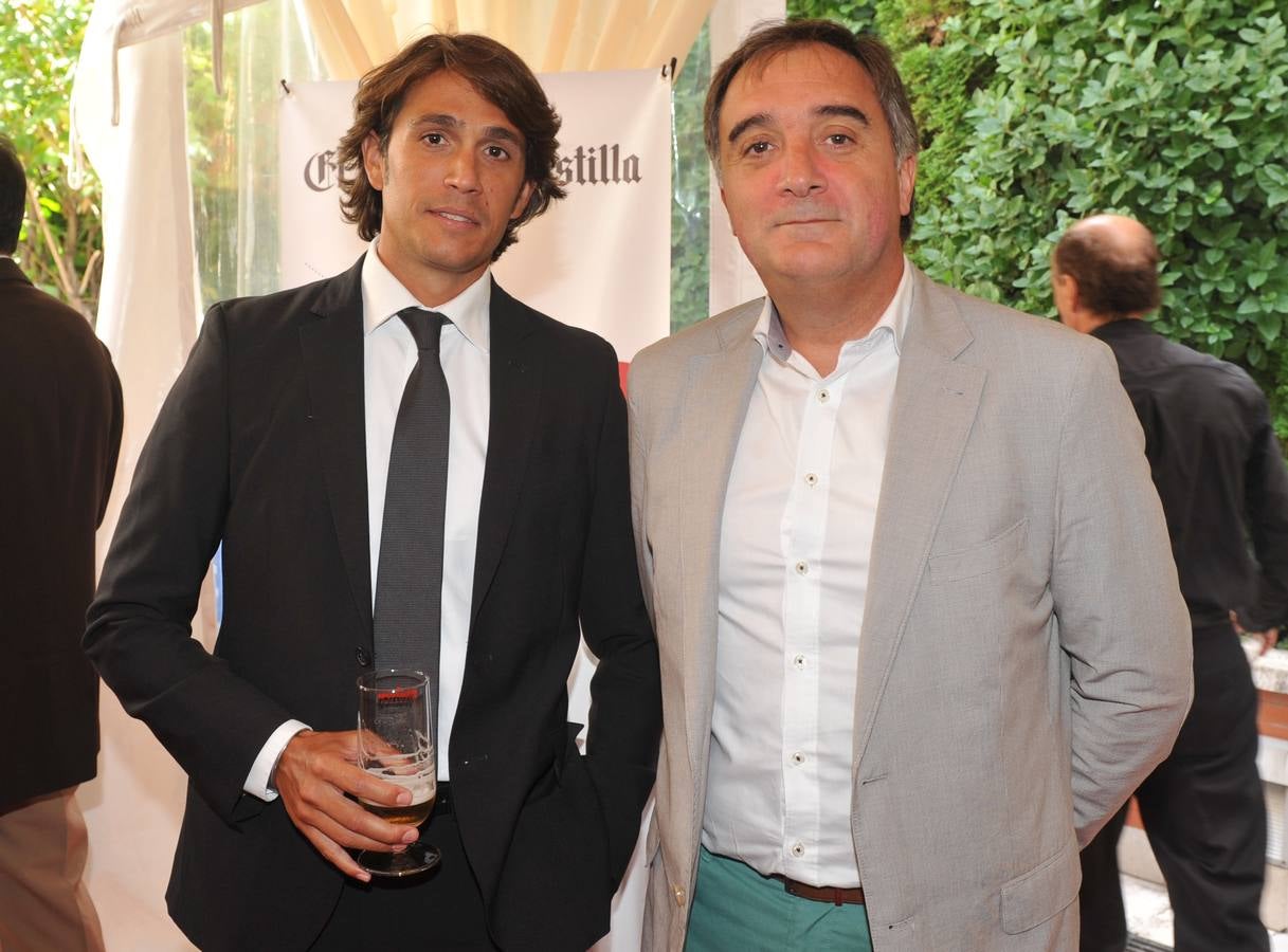 Héctor Montes (Hotel Silken) y José Antonio Basterra (Novotel).