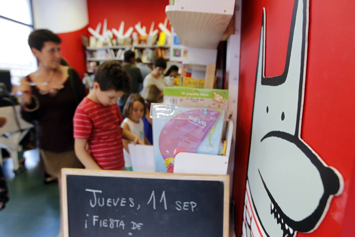 La librería Lobo Feroz cambia de sede