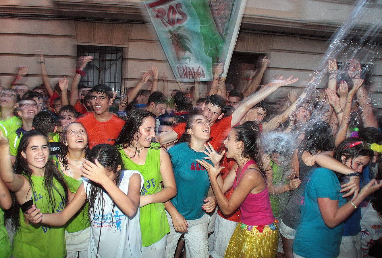 Comienzo de las fiestas en Nava