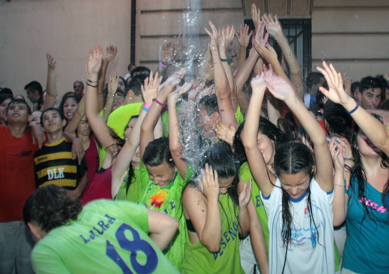 Comienzo de las fiestas en Nava