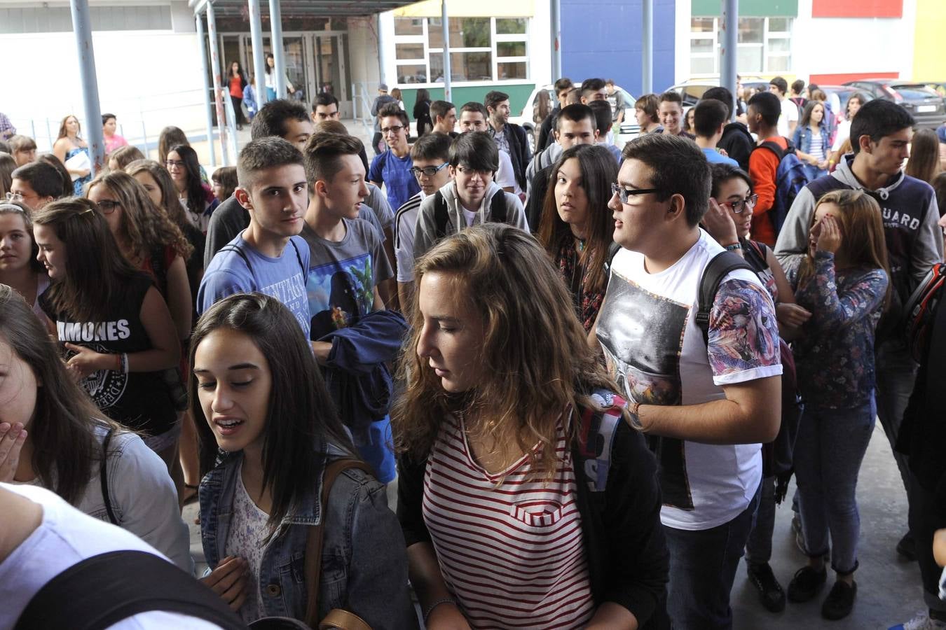 Inicio del curso 2014-2015 en el IES Delicias de Valladolid