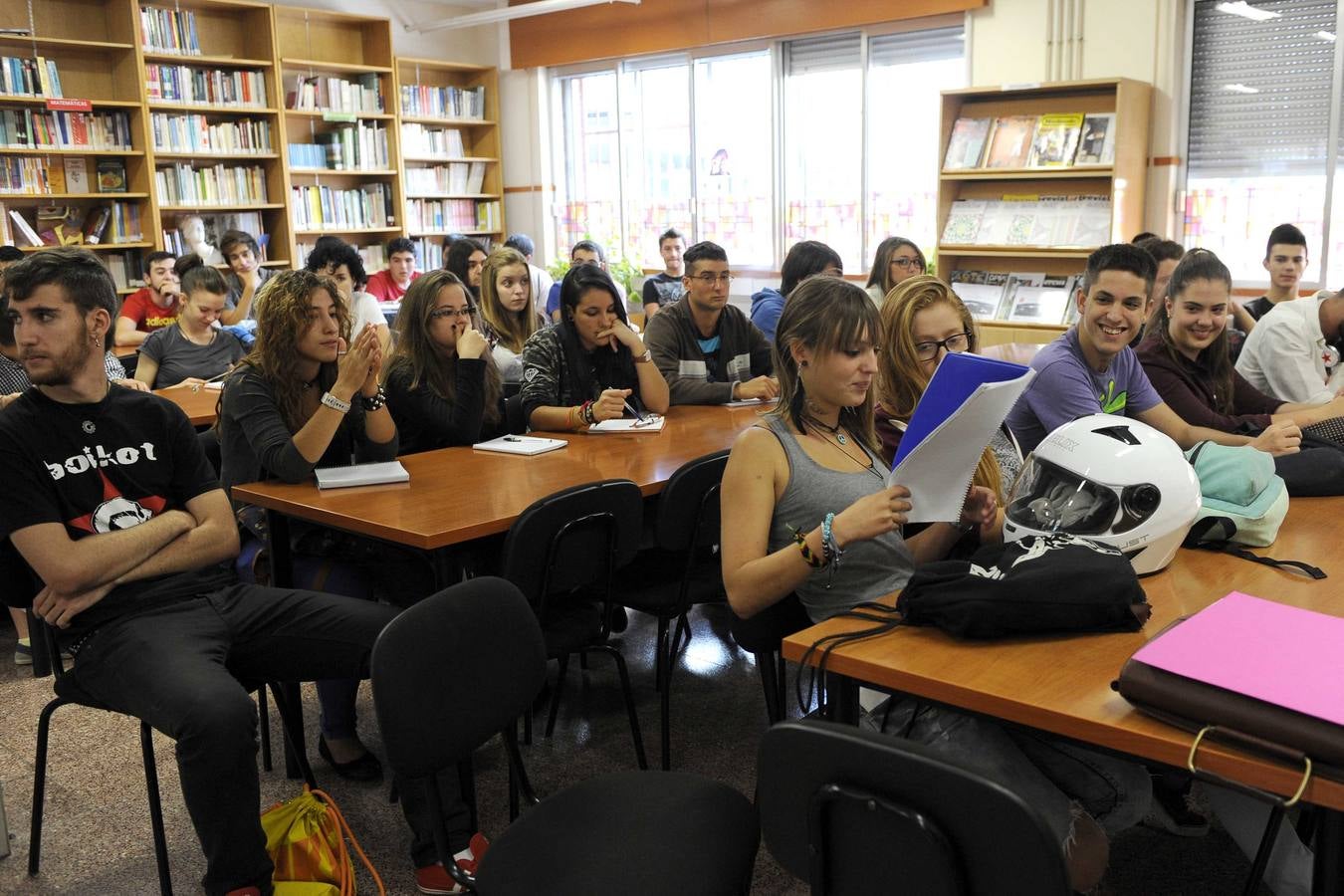 Inicio del curso 2014-2015 en el IES Delicias de Valladolid