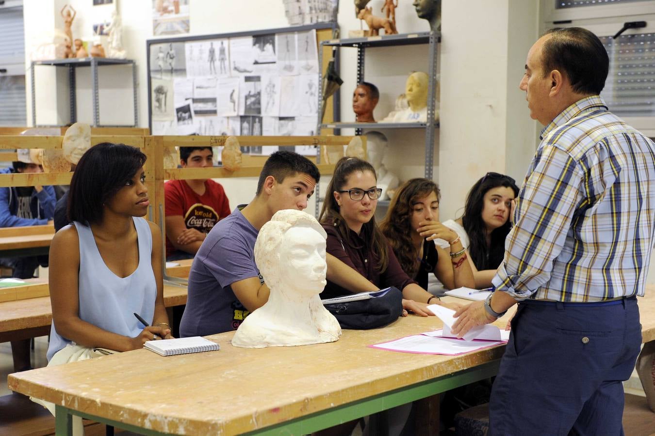 Inicio del curso 2014-2015 en el IES Delicias de Valladolid