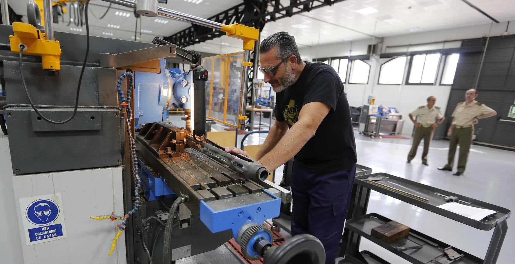 Centro de Mantenimiento de Armamento y Material de Artillería en el Pinar de Antequera de Valladolid