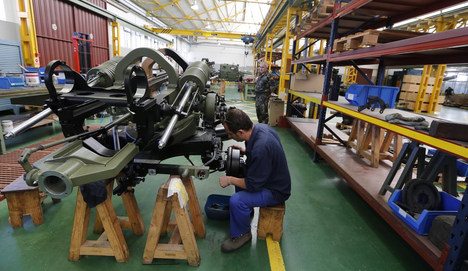 Centro de Mantenimiento de Armamento y Material de Artillería en el Pinar de Antequera de Valladolid