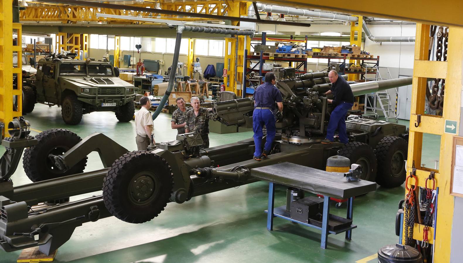 Centro de Mantenimiento de Armamento y Material de Artillería en el Pinar de Antequera de Valladolid