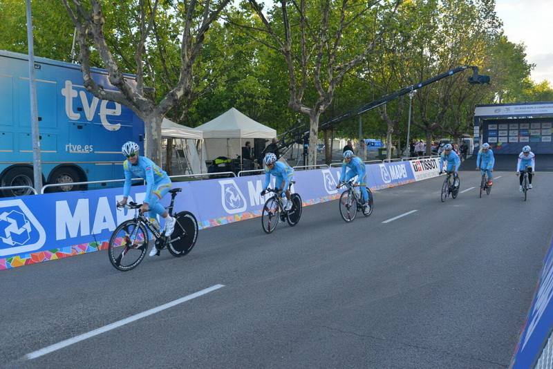 Entrenamiento oficial del Mundial de Ponferrada