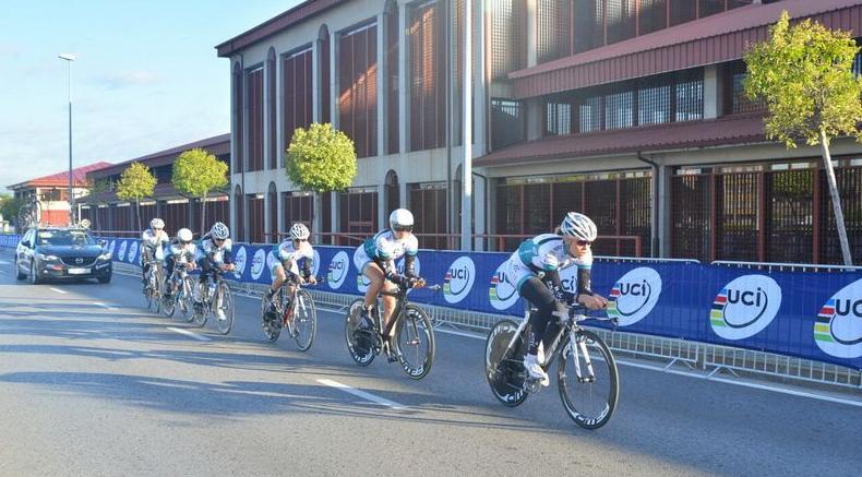 Entrenamiento oficial del Mundial de Ponferrada