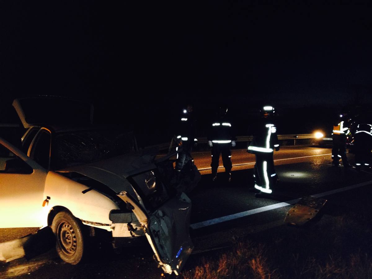 Accidente en Lorenzana (León)