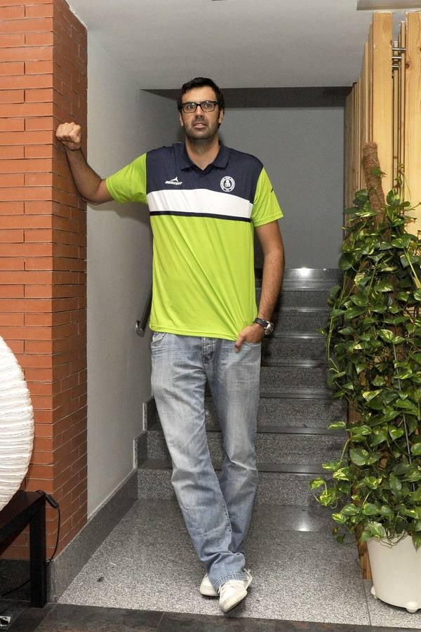 Presentación de Edu Sonseca como nuevo jugador del CB Valladolid