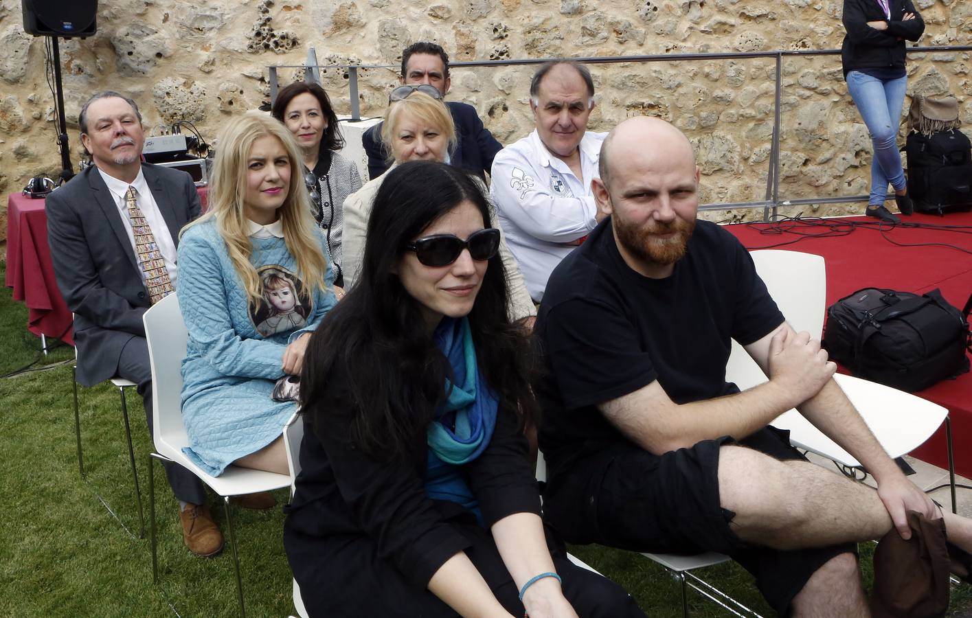 Inauguración del Patio El Norte de Castilla del Centro e-LEA Miguel Delibes de la Villa del Libro de Urueña (1/2)