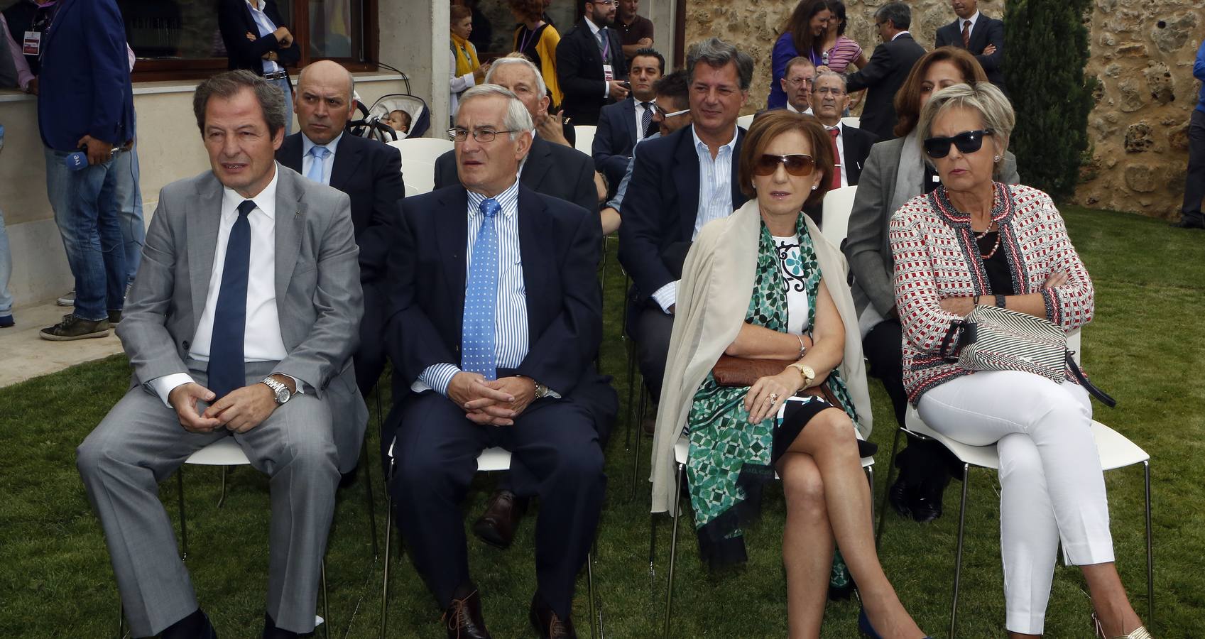 Inauguración del Patio El Norte de Castilla del Centro e-LEA Miguel Delibes de la Villa del Libro de Urueña (1/2)