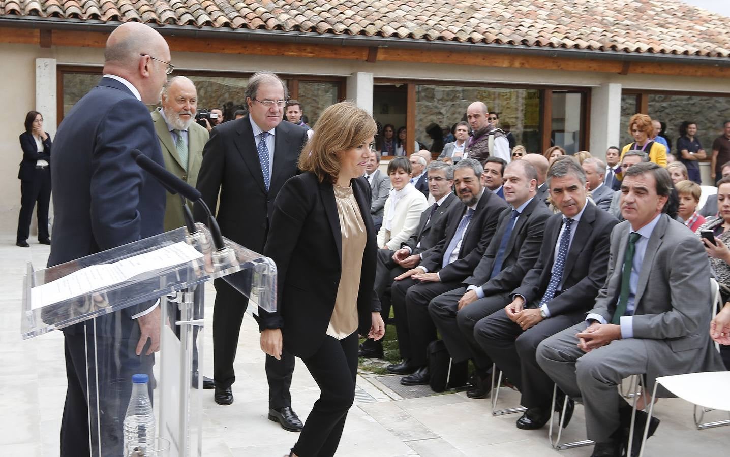 Inauguración del Patio El Norte de Castilla del Centro e-LEA Miguel Delibes de la Villa del Libro de Urueña (2/2)